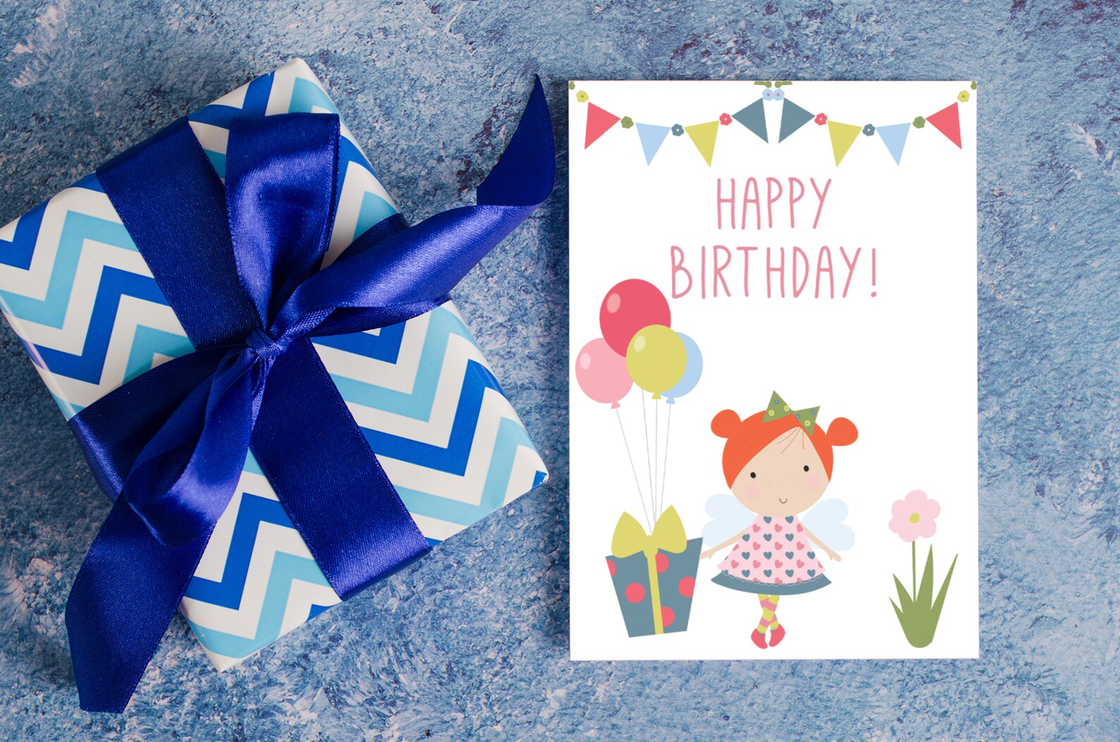 Printable Birthday Card for Girls Digital Download Happy | Etsy