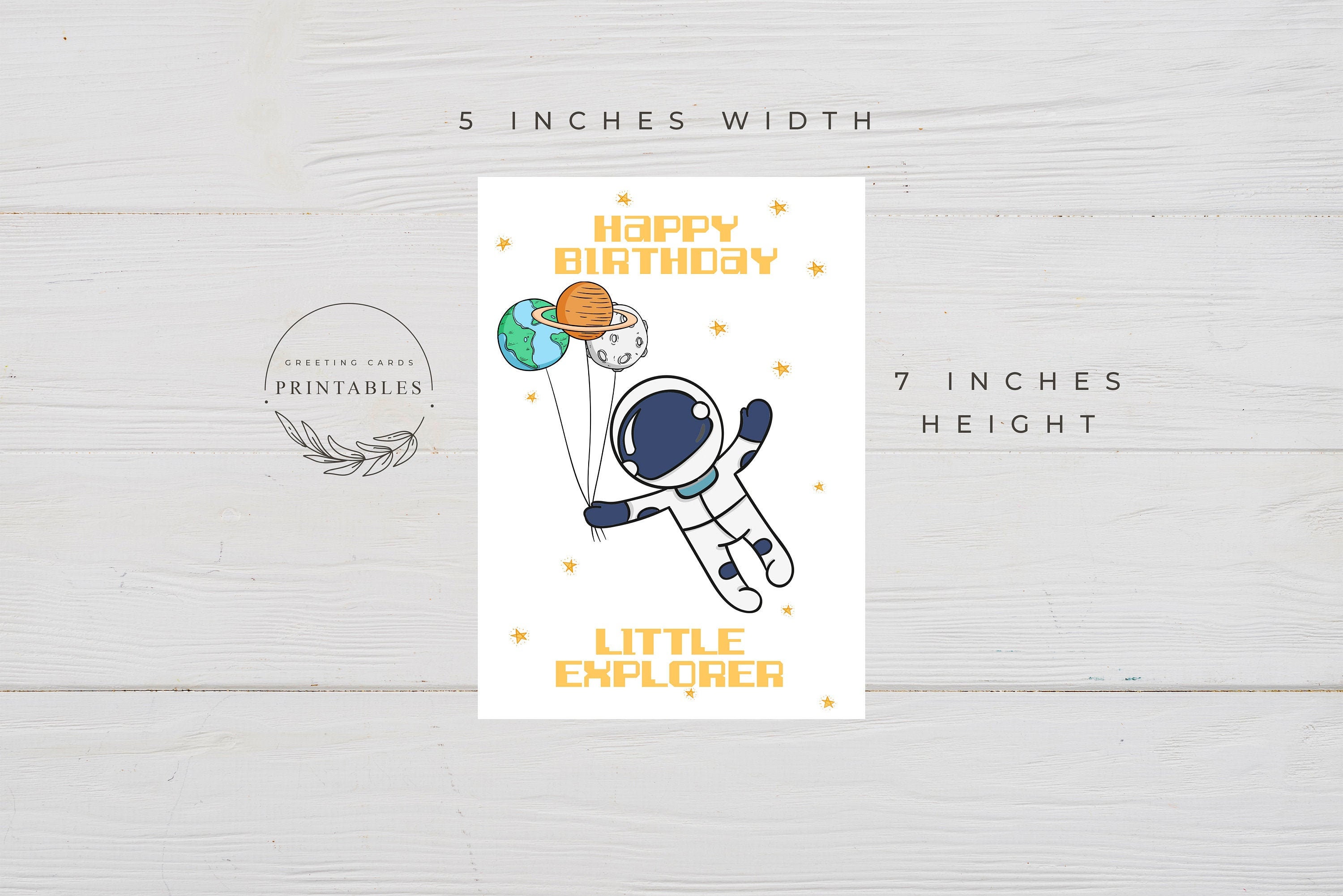 Details about / 4 TODAY Happy Birthday Greeting Card SPACE BOY ASTRONAUT CHILD PARTY FRIEND