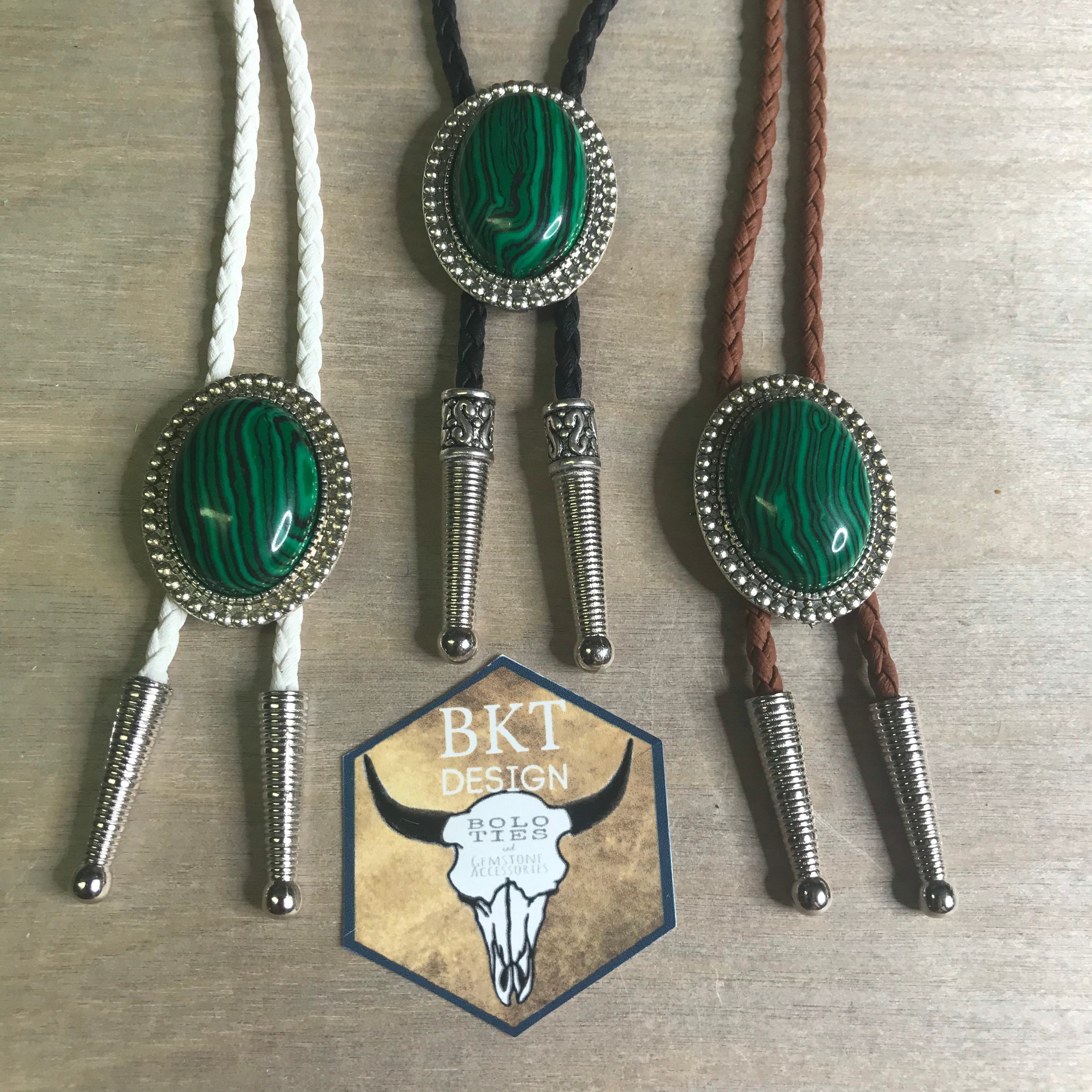 emerald bolo tie