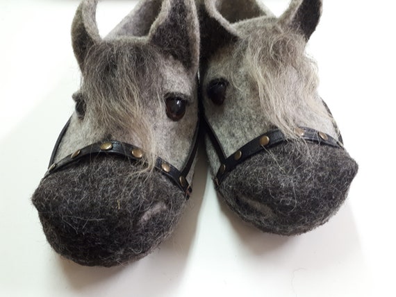 pantoufle cheval