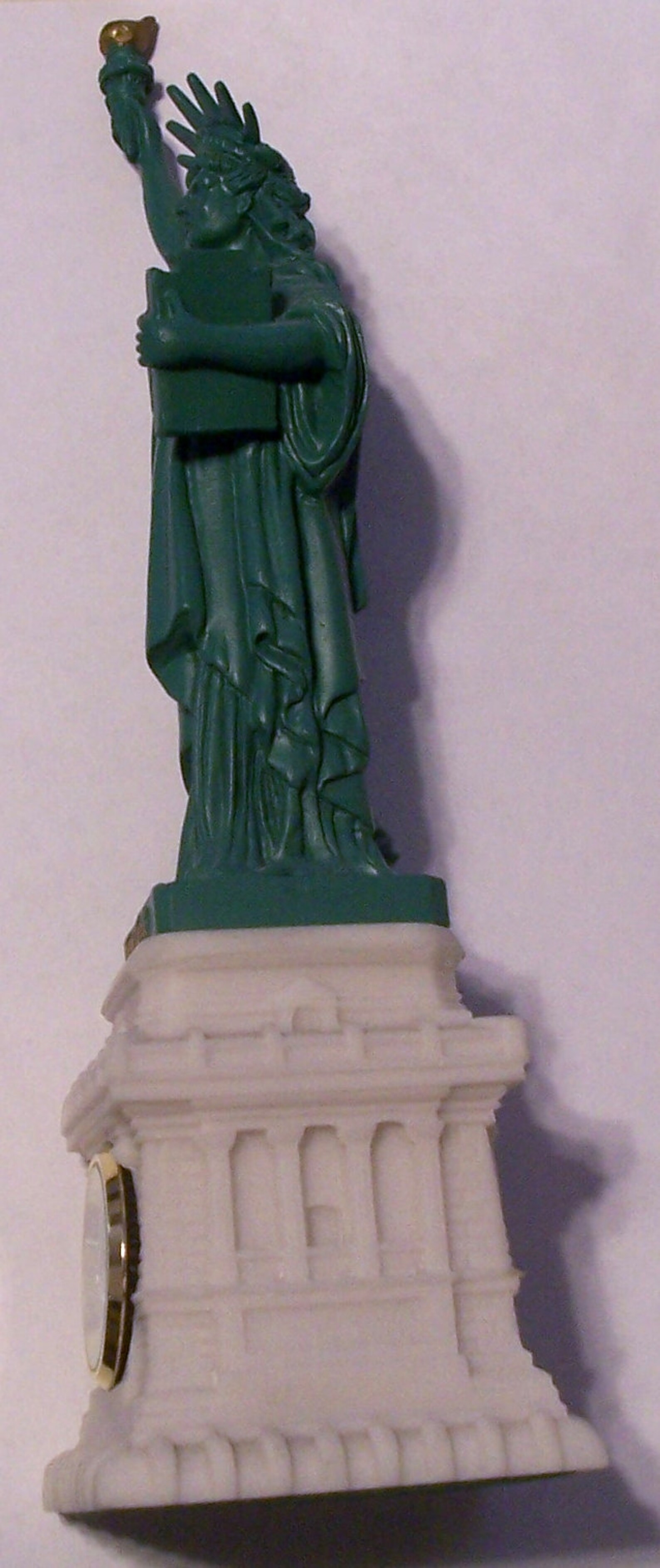 Vintage Statue of Liberty Clock Souvenir New Battery Etsy