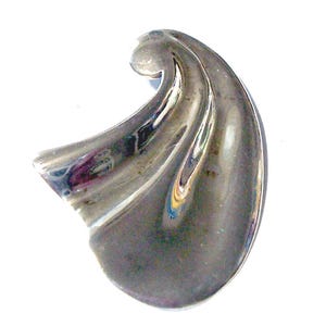 Vintage Retired James Avery Sterling Silver Wave Pin Brooch ~ Hallmarked ~ 16.3 Grams