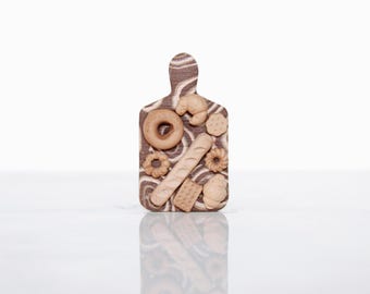 Charcuterie Cutting Board - Bakery - Baker - Chef - Dessert - Apron Pin - Tie Tack - Lapel Pin