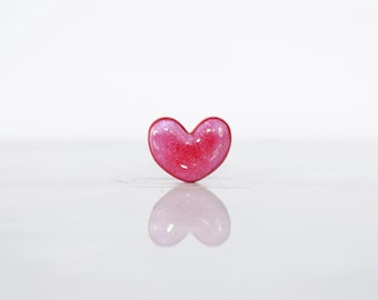 Shiny Heart - Love - Valentine's Day - Lapel Pin