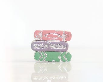 Stacks of Books Pin: Book Lover Gift, Teacher, Bookworm