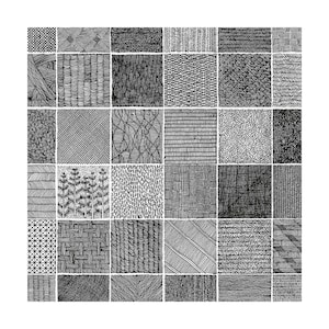 Patterns Hand Drawn Print | Patterns Illustration | Patterns Drawing | Patterns Print | Gift