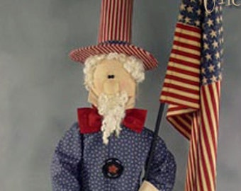 Pattern: Uncle Sam - 48" tall