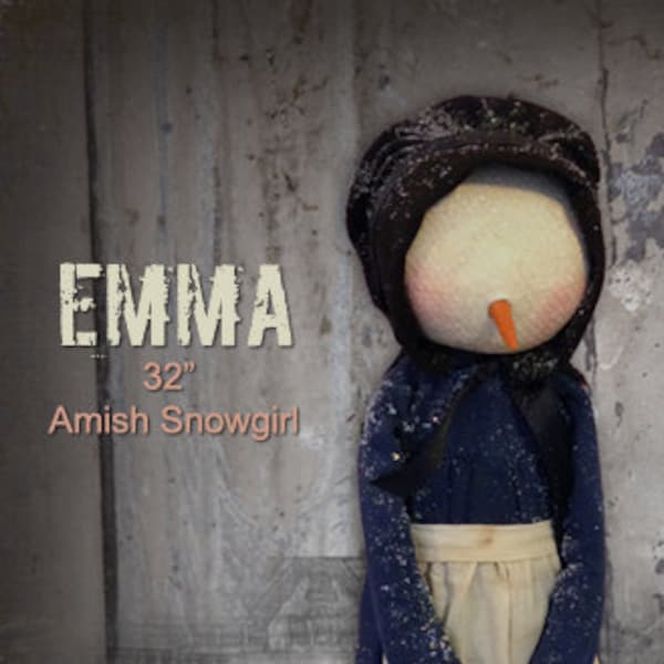 Pattern: Emma - 32" Amish Snow Girl
