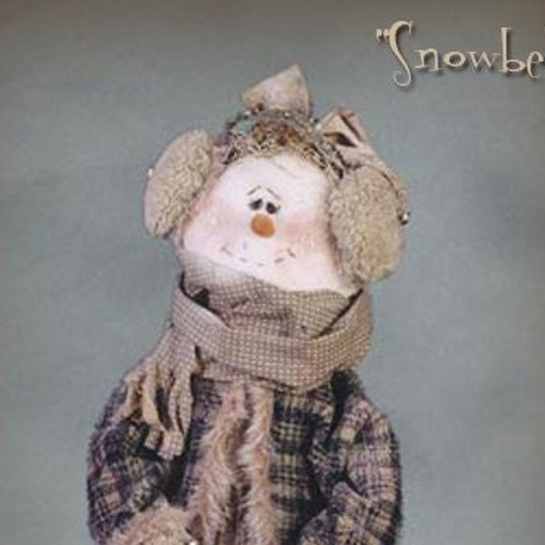 Pattern: Snowbelle - 30" Snow Lady