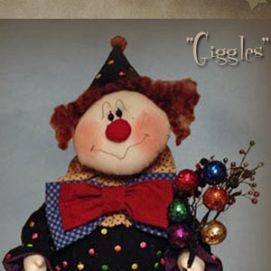 Pattern: Giggles - 22" Clown