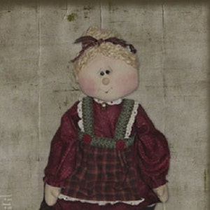 Pattern: Norah - 21" Raggedy Mrs Claus