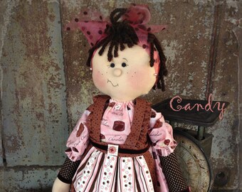 Pattern: Candy - 22" Raggedy Doll