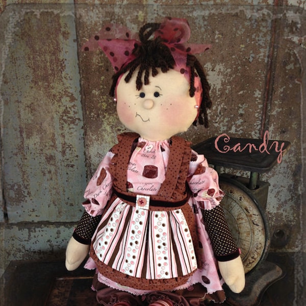 Pattern: Candy - 22" Raggedy Doll