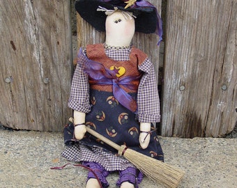 Pattern: Georgia - 18" Witch Rag Doll