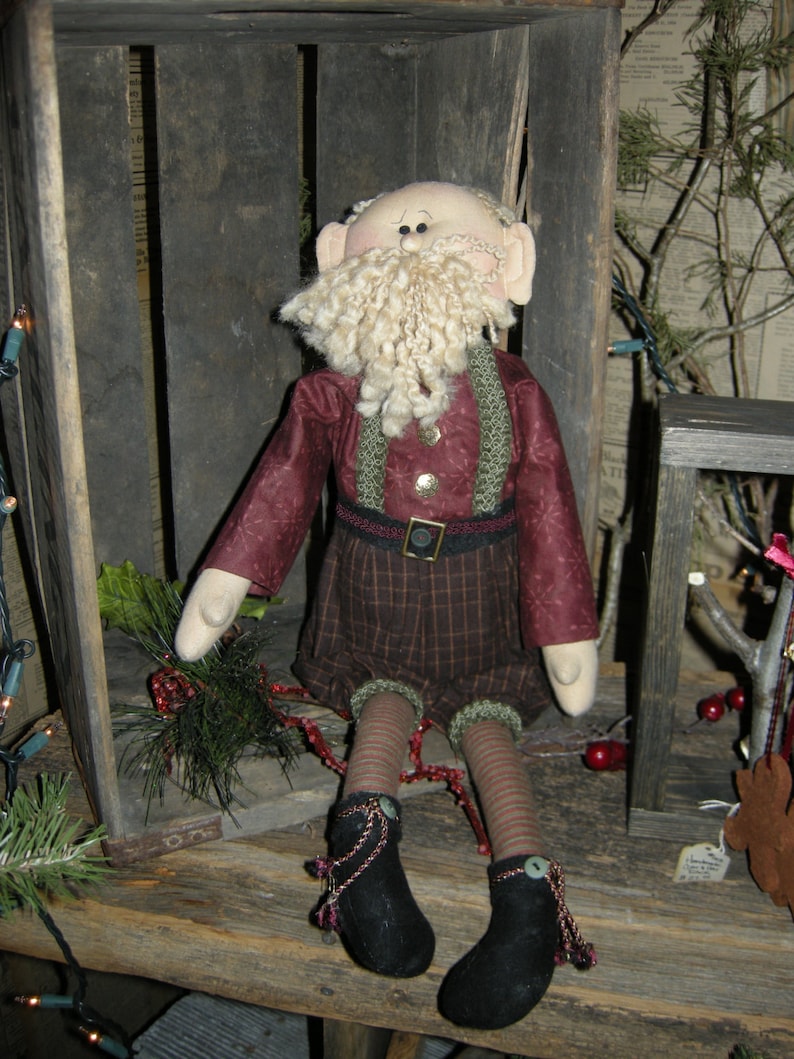 Pattern: Nicholas 22 Santa Rag Doll image 1