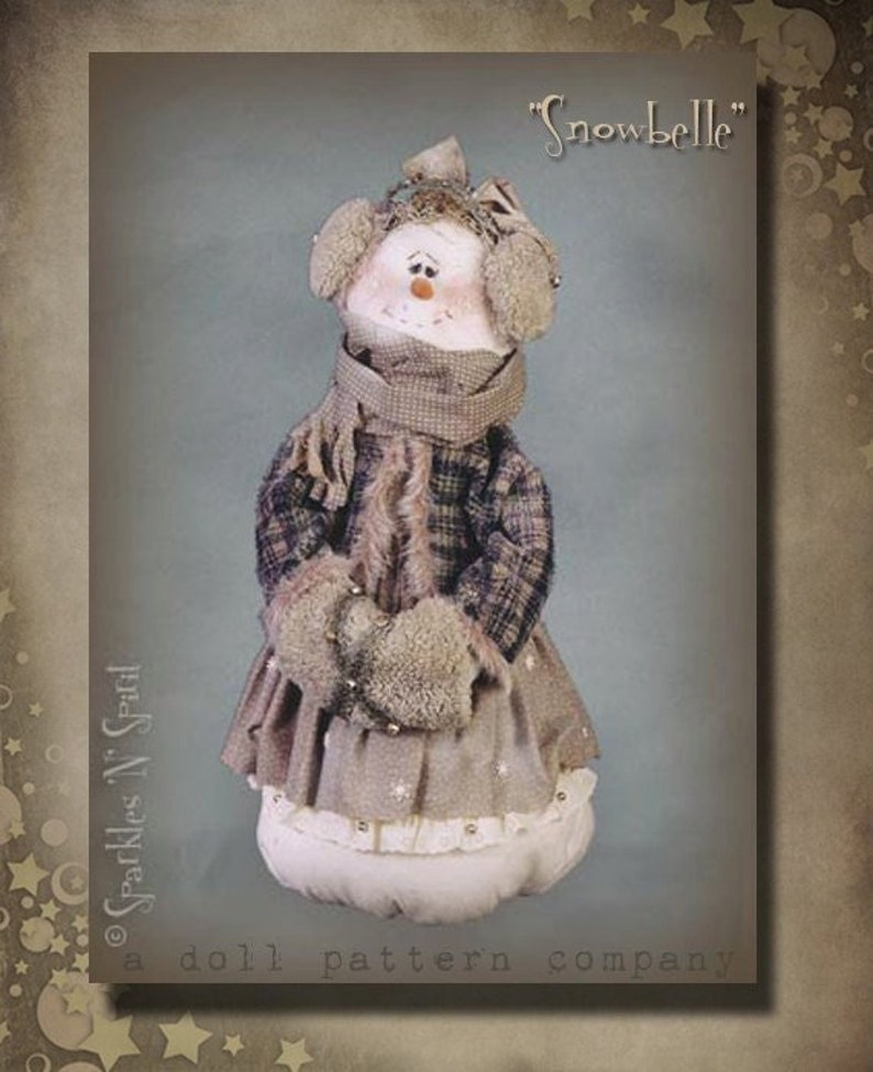 Pattern: Snowbelle 30 Snow Lady image 1