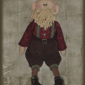 Pattern: Nicholas 22 Santa Rag Doll image 2