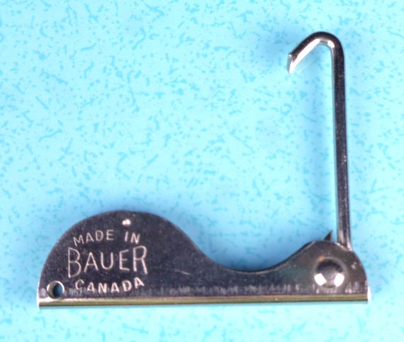 Antique Bauer Metal Hook Tool – 1920s/1930s Boot Corset Accessory Made Canada Vintage Gift