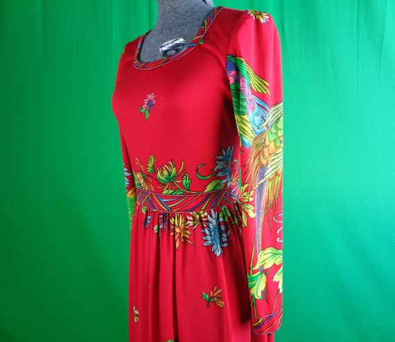 Vintage Retro Maurice Clothing Long Maxi Jersey D… - image 1