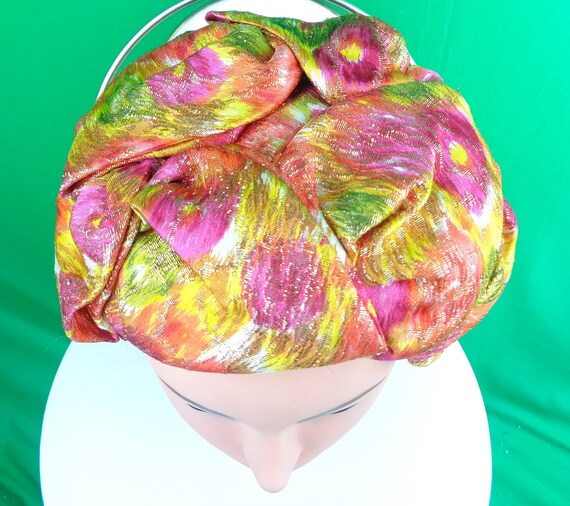half headband - pink retro half headband - pink retro