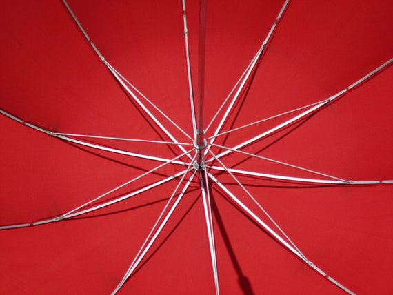 1950s 60s Vintage Mid Century Retro Umbrella Wome… - image 6