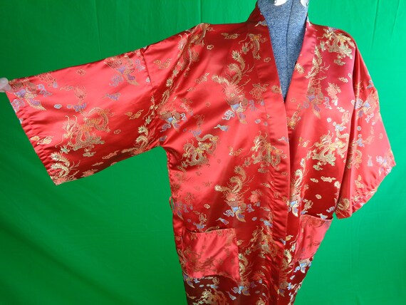 Vintage Retro Robe House Coat Clothing 1980s 1990… - image 3