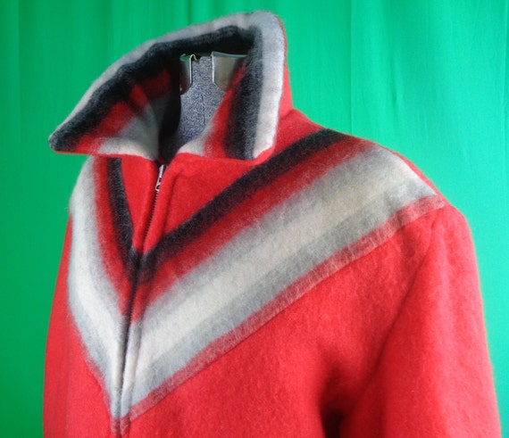 Vintage Retro NEVER USED Mens Boy Clothing Wool C… - image 5