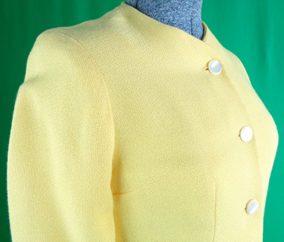 Womens Girls Clothing Dress Suit Jacket Yellow 19… - image 6