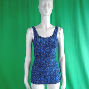 Vintage Retro Clothing Apparel Jantzen One Piece Bathing Swimwear Bodysuit Costume 1950s 60s Mid Century Coastal Beach Surf Gym Workout Gift
