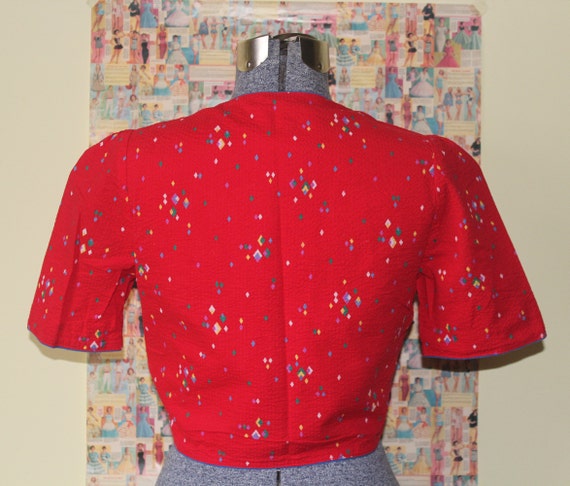 Vintage Retro Clothing Dress Jacket Blouse Top 19… - image 10