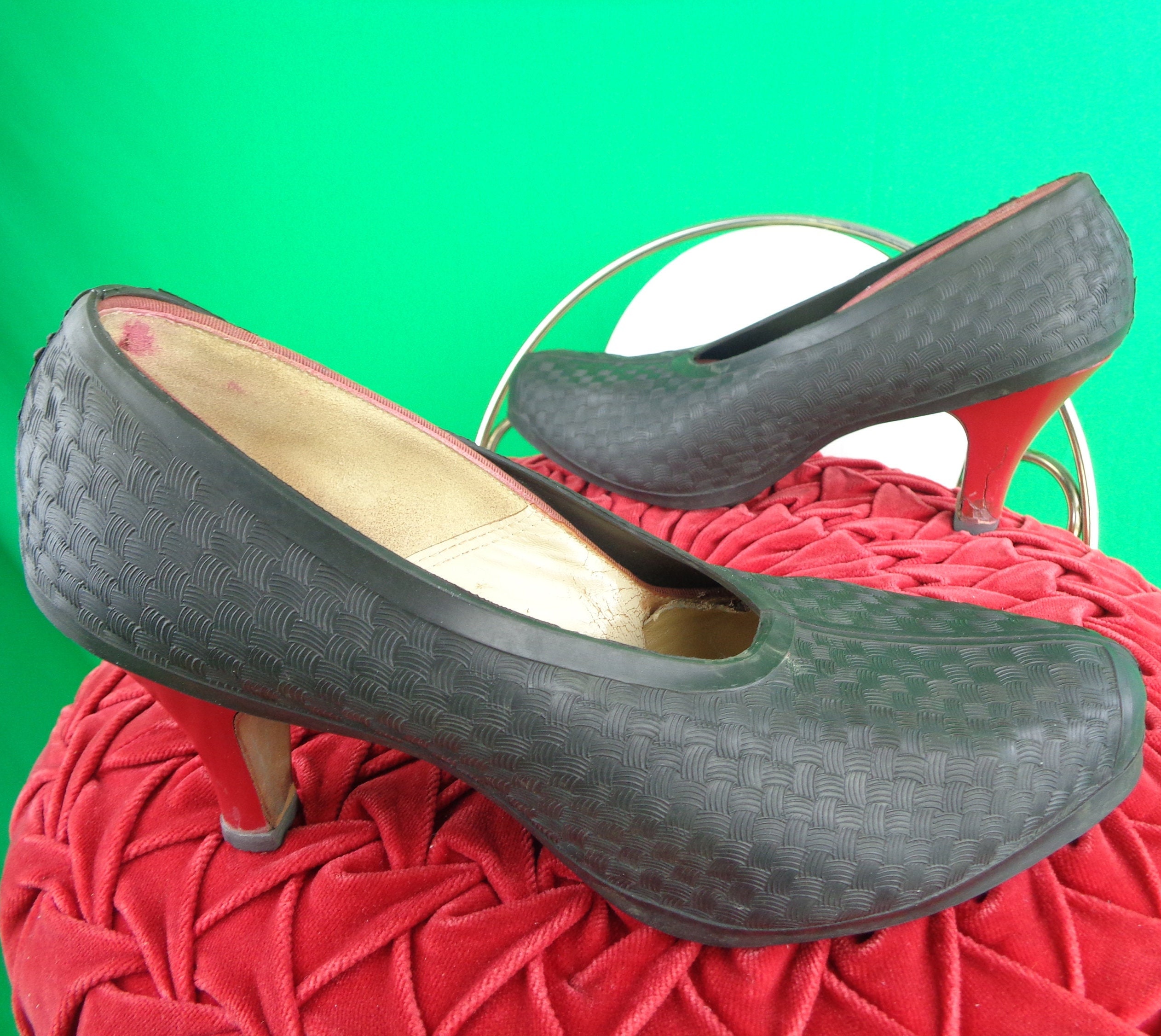 Rubber shoe cheap heel caps