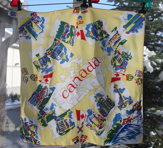 1950s 60s Vintage Mid Century Retro Scarve Accesso