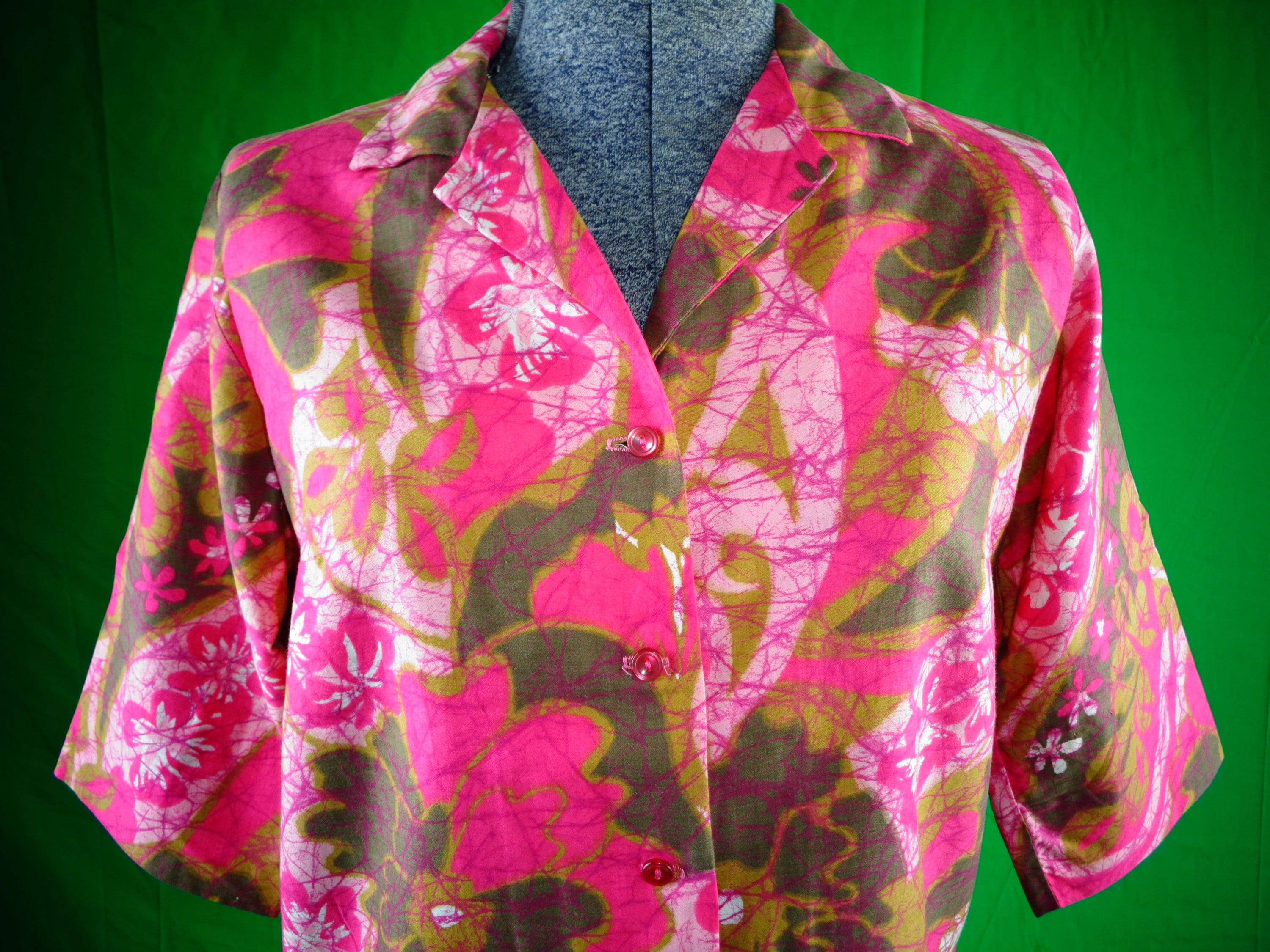 Buy 1950s 60s Vintage Mid Century Retro Mod Womens Clothing Top