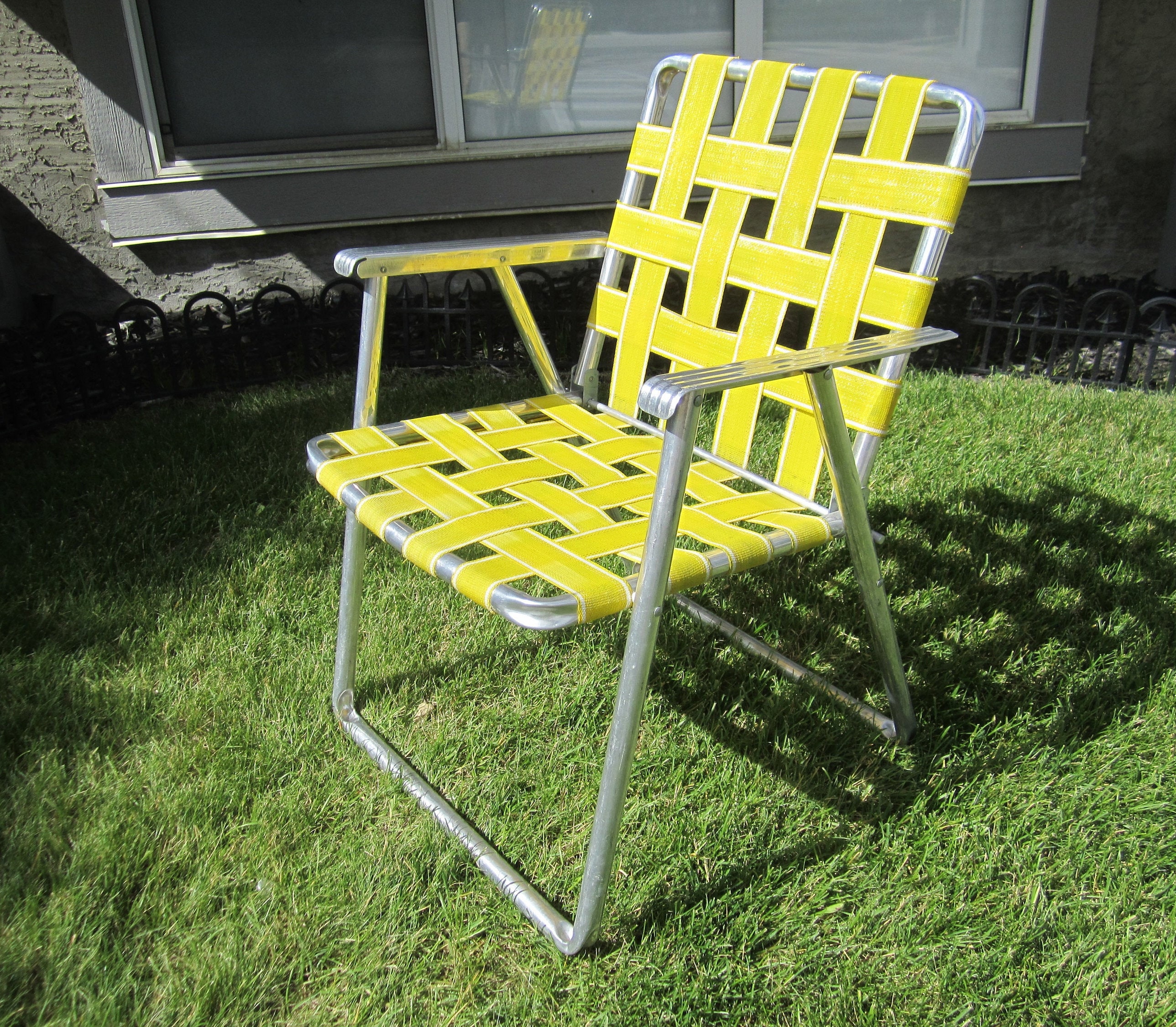 50s 60s Vintage Mid Century Retro Mod césped silla patio | Etsy