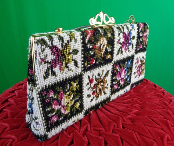 Womens Girls Accessorie Tapestry Carpet Rug Purse… - image 3
