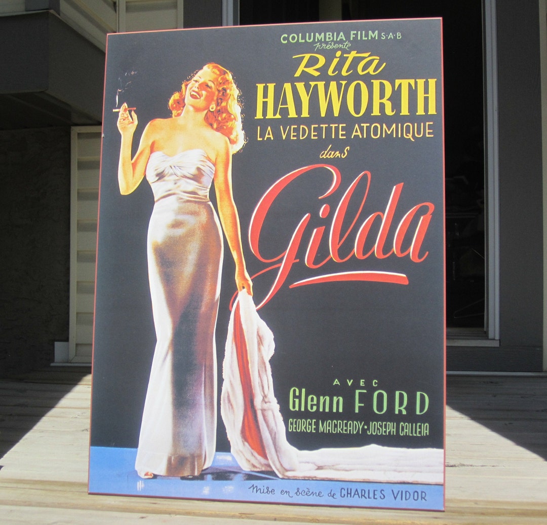 Rita Hayworth Gilda Poster Rita Hayworth Gilda Poster