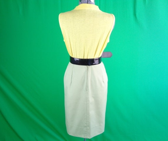 Vintage Retro Women Girl Clothing Green Skirt Kor… - image 9