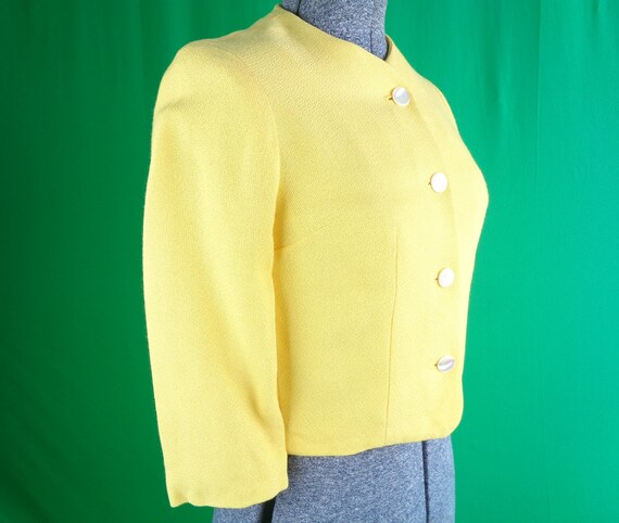 Womens Girls Clothing Dress Suit Jacket Yellow 19… - image 7