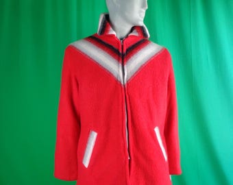 Vintage Retro Unisex Clothing Jacket Coat 1940s 1950s Mid