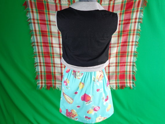 Vintage Retro Clothing Mini Scooter Skirt Cotton … - image 10