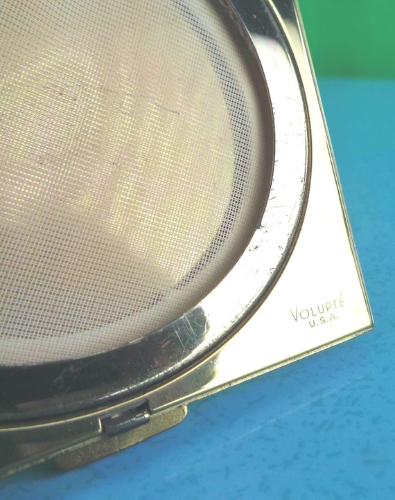 1940年代 Volupte ヴィンテージ パウダーコンパクト コンパクトミラー
