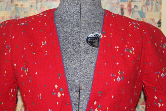 Vintage Retro Clothing Dress Jacket Blouse Top 19… - image 8