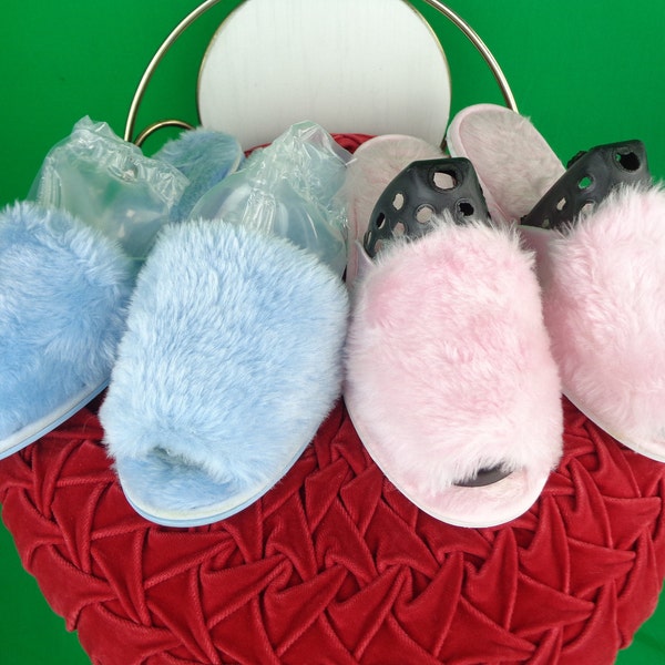 Vintage Slippers Etsy