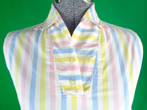Womens Clothing Cotton Sun Crop Tie Top T Shirt B… - image 4