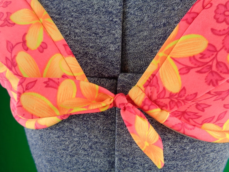 Vintage Retro Clothing Bikini Sun Top Bathing Suit Swimwear Bra 1980s