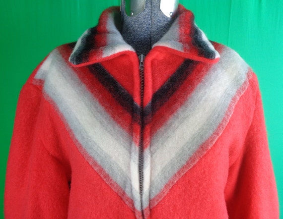 Vintage Retro NEVER USED Mens Boy Clothing Wool C… - image 3