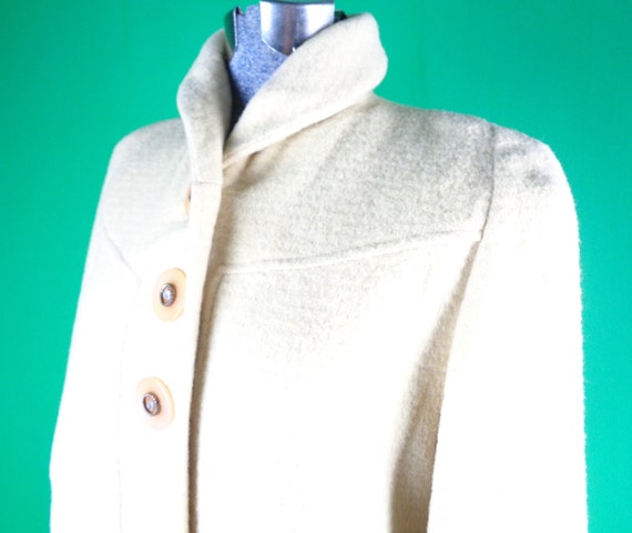 Vintage Retro Clothing Coat Jacket Mary Lou Long … - image 5