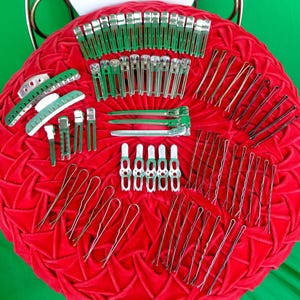 Vintage Retro 76 Hair Care Accessorie Goody Lady Ellen Clips Barrettes Personal Styling Curlers 1940s 1950s Mid Century Bath Beauty Gift