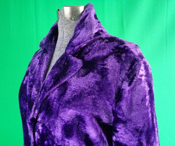 Womens Girl Clothing Purple Crush Velvet Suit Bla… - image 5