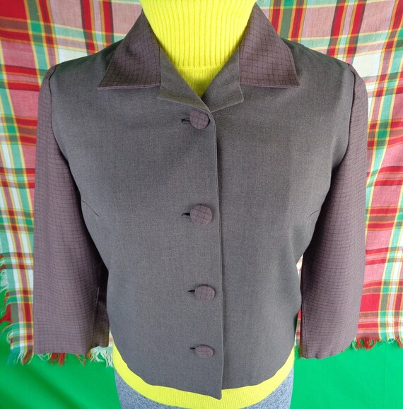 Womens Girl Clothing Box Crop Suit Jacket Dress B… - image 1